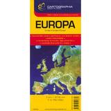 Harta Europa, editura Cartographia