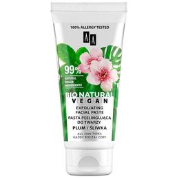 Masca exfolianta cu ulei de prune oceanic bio natural vegan, 50ml