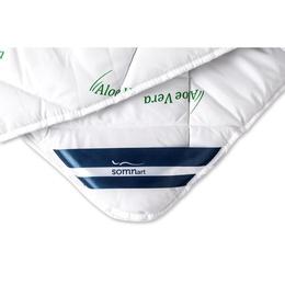 Pilota somnart matlasata imprimeu aloe vera 150x210 cm