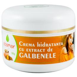 Crema hidratanta cu extract de galbenele abemar med, 50g