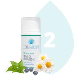 Gel bio purificator (tratament) pentru ten acneic, leave-on purifying gel skingenius, 100ml