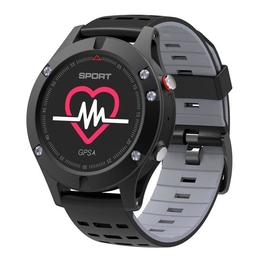 Ceas smartwatch Dt no.1 f5 64kb ram + 512kb rom display 0.95 inch cu touch screen baterie 350mAh GPS altimetru/barometru/termometru