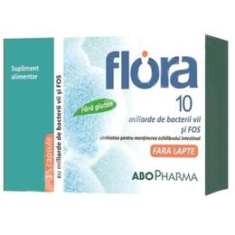 Flora 10 abo pharma, 15 capsule