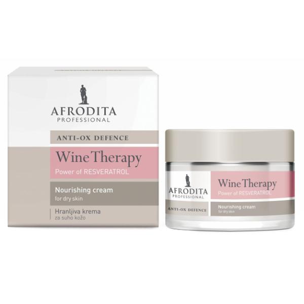 Cosmetica Afrodita - Crema nutritiva WINE THERAPY 50 ml
