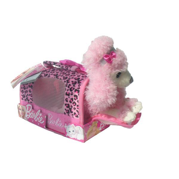 Jucarie din plus - animal de companie barbie pe perna, pudel cu husa