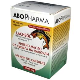 Acizi grasi omega-3 1000mg + vitamina e abo pharma, 60 capsule