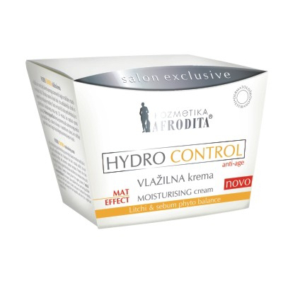 Cosmetica Afrodita - Crema hidratanta HYDRO CONTROL pentru ten mixt, gras cu efect de matifiere 50 ml