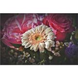 Fototapet cu flori 390 x 260 cm - Hartie blueback fara adeziv