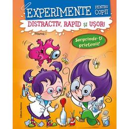 Experimente pentru copii vol.1 (portocaliu): distractiv, rapid si usor