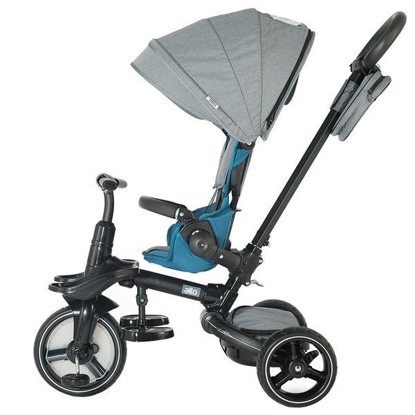 Tricicleta multifunctionala si pliabila coccolle alto blue