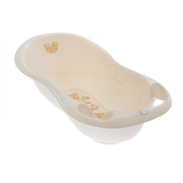 Cadita copii tega baby lux bear 102 cm crem pearl