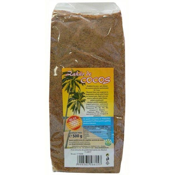 Zahar Cocos Herbavit, 500 g