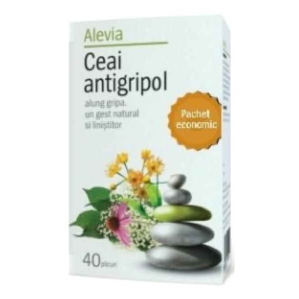 Ceai Antigripol Alevia, 40 plicuri Ceai Antigripol Alevia, 40 plicuri
