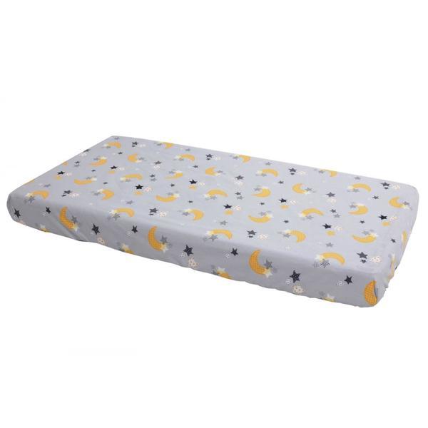 Lenjerie patut cu 5 piese yellow moon grey