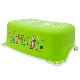 Inaltator anti-derapant pentru toaleta si chiuveta little bear and friends green