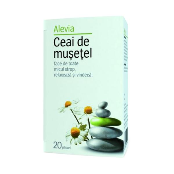 Ceai de Musetel Alevia, 20 plicuri