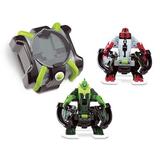 Ceas BEN 10 OMNITRIX cu lansator si 2 figurine de lupta - 4 Brate si Wildvine