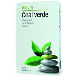 Ceai verde alevia, 20 plicuri