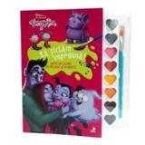 Disney. Vampirina. Sa pictam impreuna! Carte de colorat cu pensula si acuarele, editura Litera