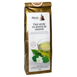 Ceai verde cu aroma de iasomie alevia, 50g