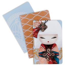 Set de 3 carnetele colectia kimmidoll namika
