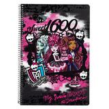 Caiet cu spira A4-80 de file colectia Monster High