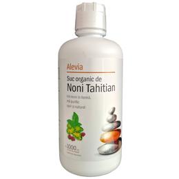 Suc organic de noni tahitian alevia, 1000ml