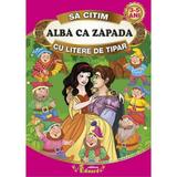 Alba ca Zapada - Sa citim cu litere de tipar, editura Eduard