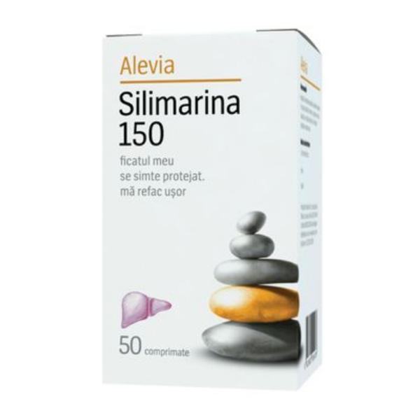 Silimarina 150mg Alevia, 50 comprimate