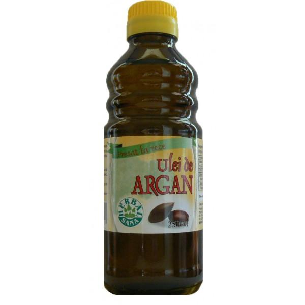 Ulei de argan presat la rece herbavit, 250 ml