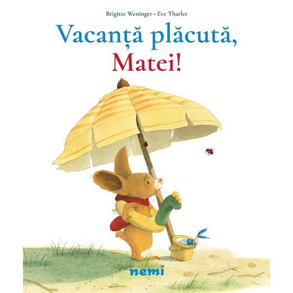 Vacanță plăcută, Matei! autor Brigitte Weninger, Eve Tharlet editura Nemi