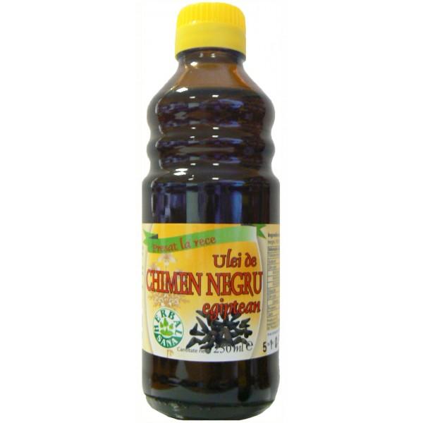 Ulei Chimen Negru Presat la Rece Herbavit, 250 ml