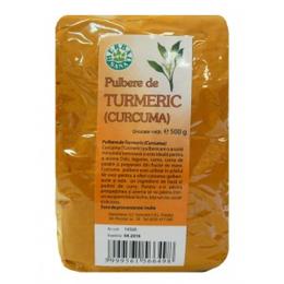 Pulbere de turmeric (curcuma) herbavit, 500 g