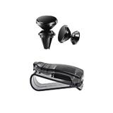 Suport magnetic pentru telefonul mobil + 2 suporti pentru ochelari