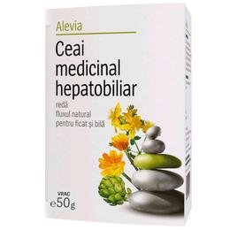 Ceai medicinal hepatobiliar alevia, 50g