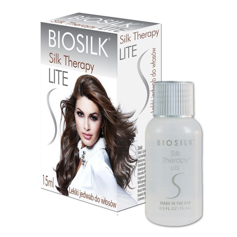 Tratament pentru Par Fin – Biosilk Farouk Silk Therapy Lite 14 ml Biosilk imagine noua