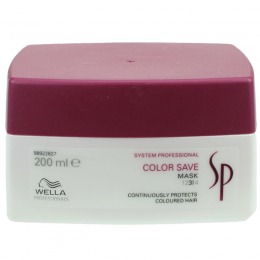 Masca pentru par vopsit - wella sp color save mask 200 ml