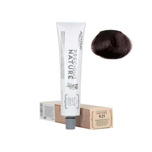 Vopsea Permanenta Fara Amoniac - Alfaparf Milano Precious Nature Ammonia-Free Permanent Hair Color, nuanta 4 Castano Medio