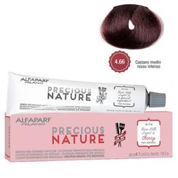 Vopsea permanenta fara amoniac - alfaparf milano precious nature ammonia-free permanent hair color, nuanta 4.66 castano medio rosso intenso