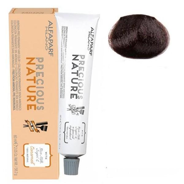 Vopsea Permanenta Fara Amoniac - Alfaparf Milano Precious Nature Ammonia-Free Permanent Hair Color, nuanta 5.32 Castano Chiaro Dorato Irise