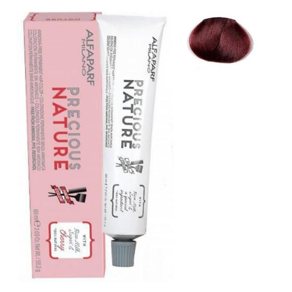 Vopsea Permanenta Fara Amoniac - Alfaparf Milano Precious Nature Ammonia-Free Permanent Hair Color, nuanta 6.66 Biondo Scuro Rosso Intenso