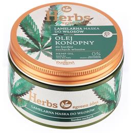 Masca cu ulei de canepa pentru par foarte uscat - farmona herbs hemp oil mask for very dry hair, 250ml