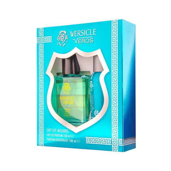 Set cadou barbati Wersicle Veros – Apa de parfum 100 ml + Deodorant 100 ml