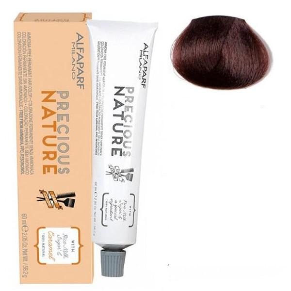 Vopsea Demi-permanenta – Alfaparf Milano Precious Nature Hair Color, nuanta 7.53 Biondo Medio Mogano Dorato