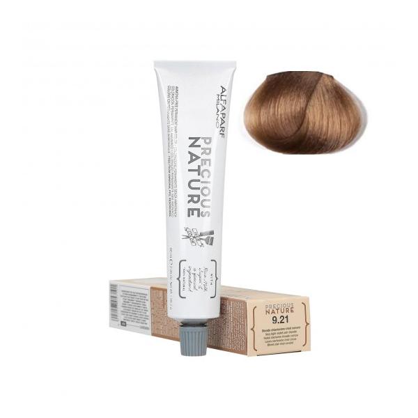 Vopsea Permanenta Fara Amoniac - Alfaparf Milano Precious Nature Ammonia-Free Permanent Hair Color, nuanta 9.3 Biondo Chiarissimo Dorato