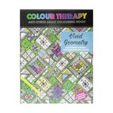 Colour Therapy, Vivid Geometry. Carte de colorat antistress, Geometrie vie