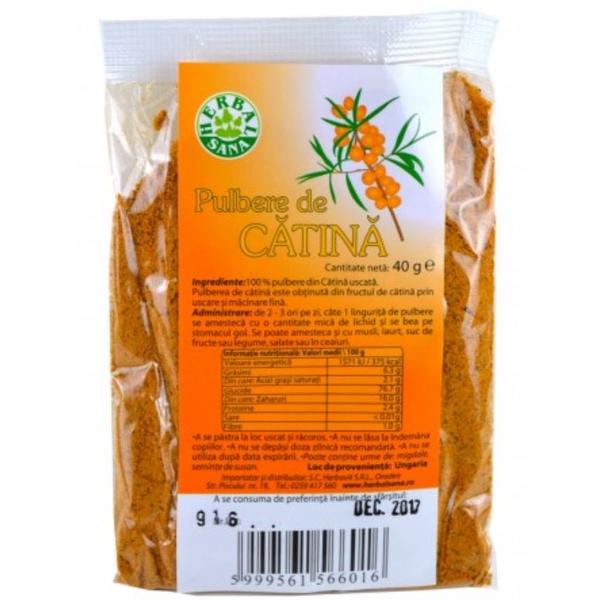 Pulbere de catina herbavit, 40 g