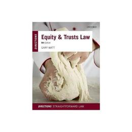 Equity &amp; Trusts Law Directions, editura Oxford Secondary