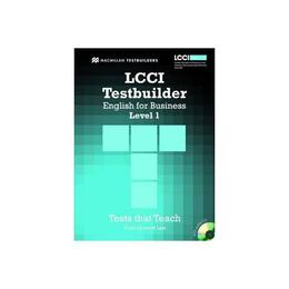 LCCI Testbuilder 1 Pack, editura Macmillan Education