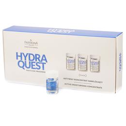 Concentrat hidratant activ - farmona hydra quest active moisturising concentrate, 10 fiole x 5ml
